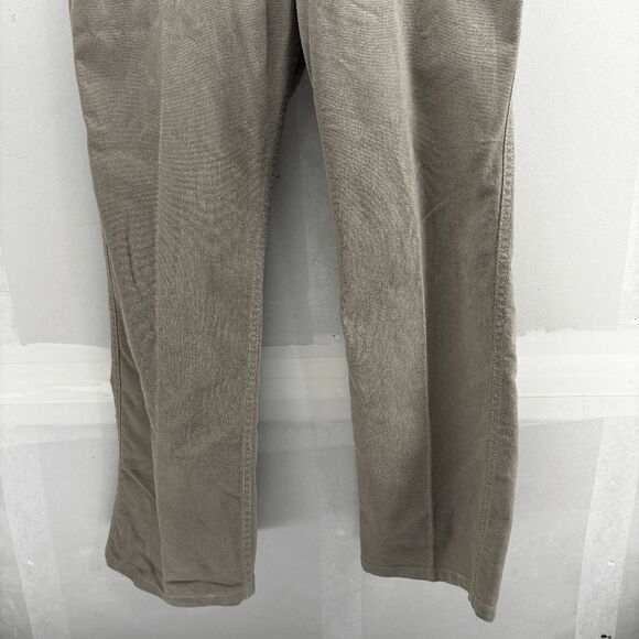 Vintage Y2K Levis 530 Western Style Boot Flared Mens 34x29 Khaki Made in USA - Picture 8 of 10